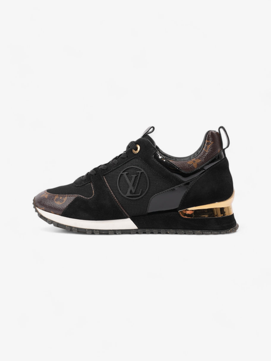 Louis Vuitton Run Away Monogram / Black / Gold Suede EU 39.5 UK 6.5 Image 5