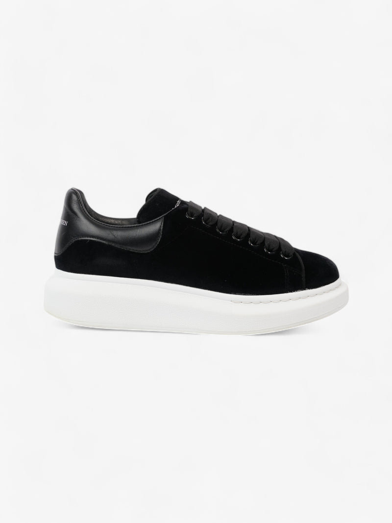  Alexander McQueen Oversized Sneaker Black Velvet EU 38.5 UK 5.5