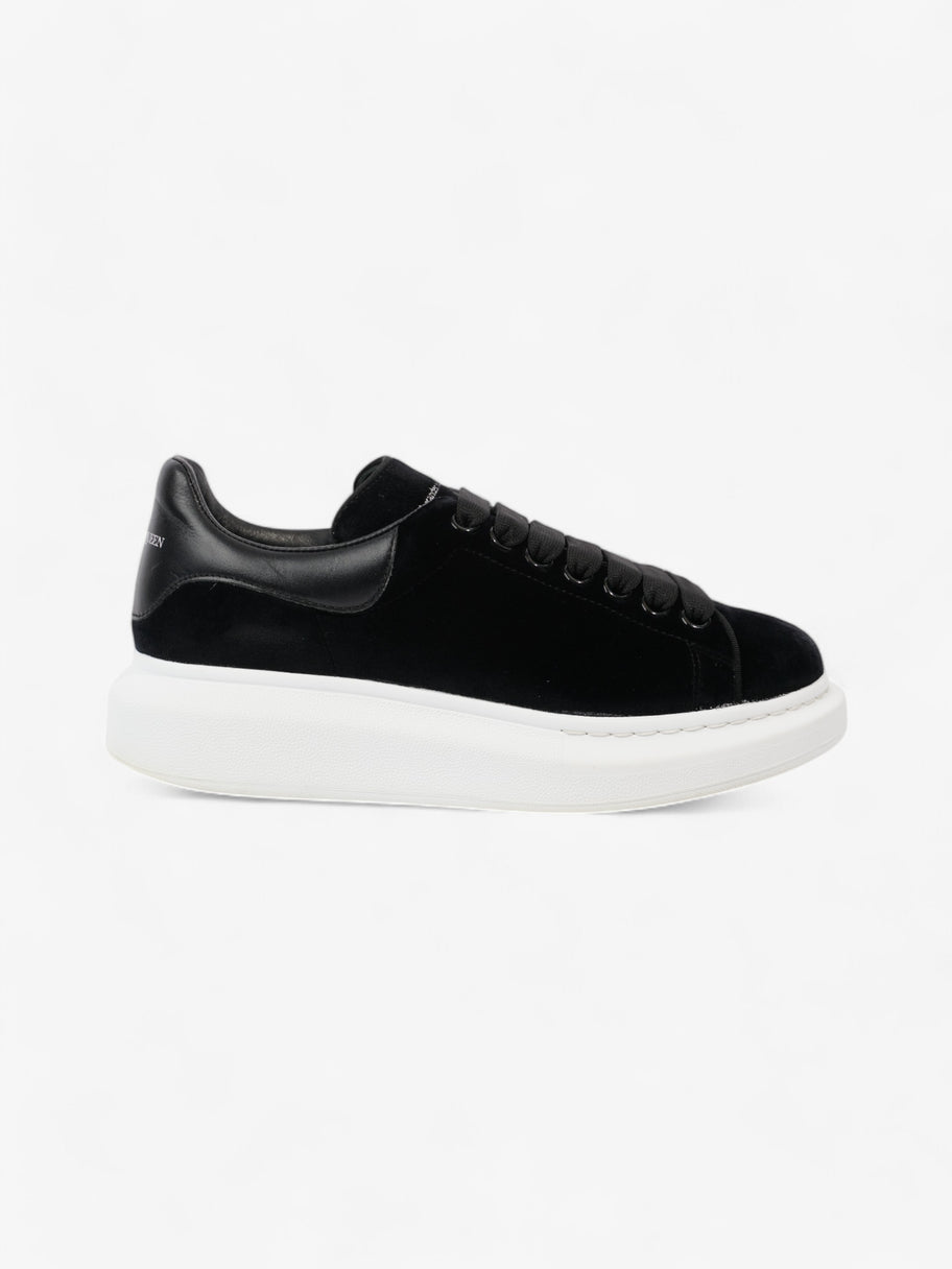 Alexander McQueen Oversized Sneaker Black Velvet EU 38.5 UK 5.5 Image 1