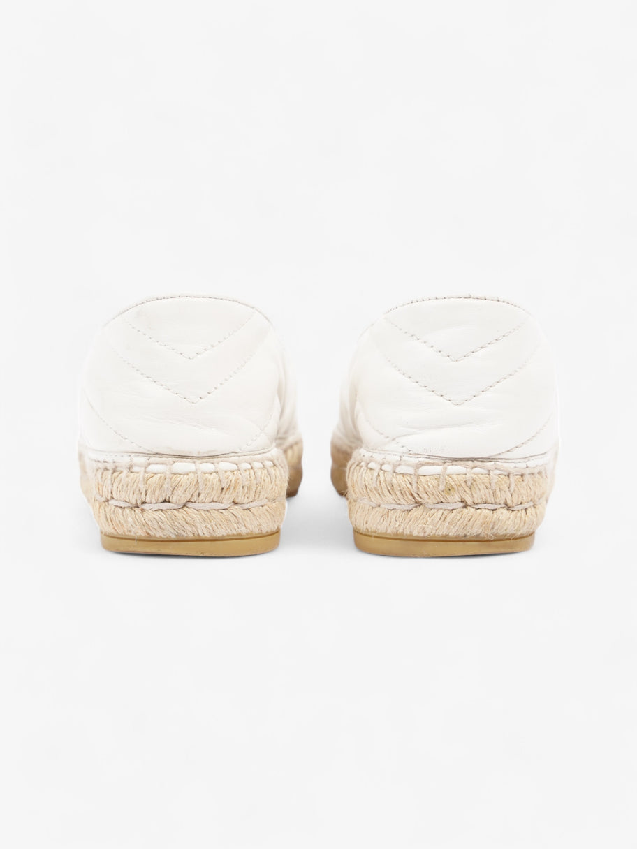 Gucci GG Marmont espadrilles White  Leather EU 38 UK 5 Image 6