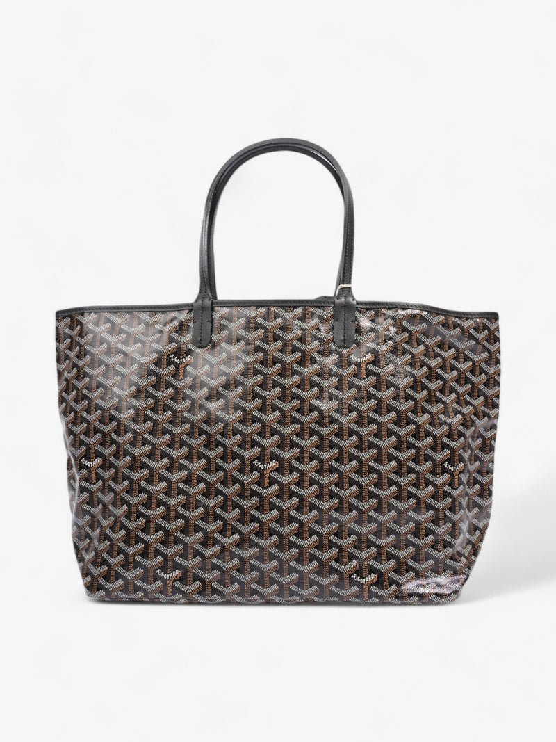  Goyard Saint Louis Black Coated Canvas PM