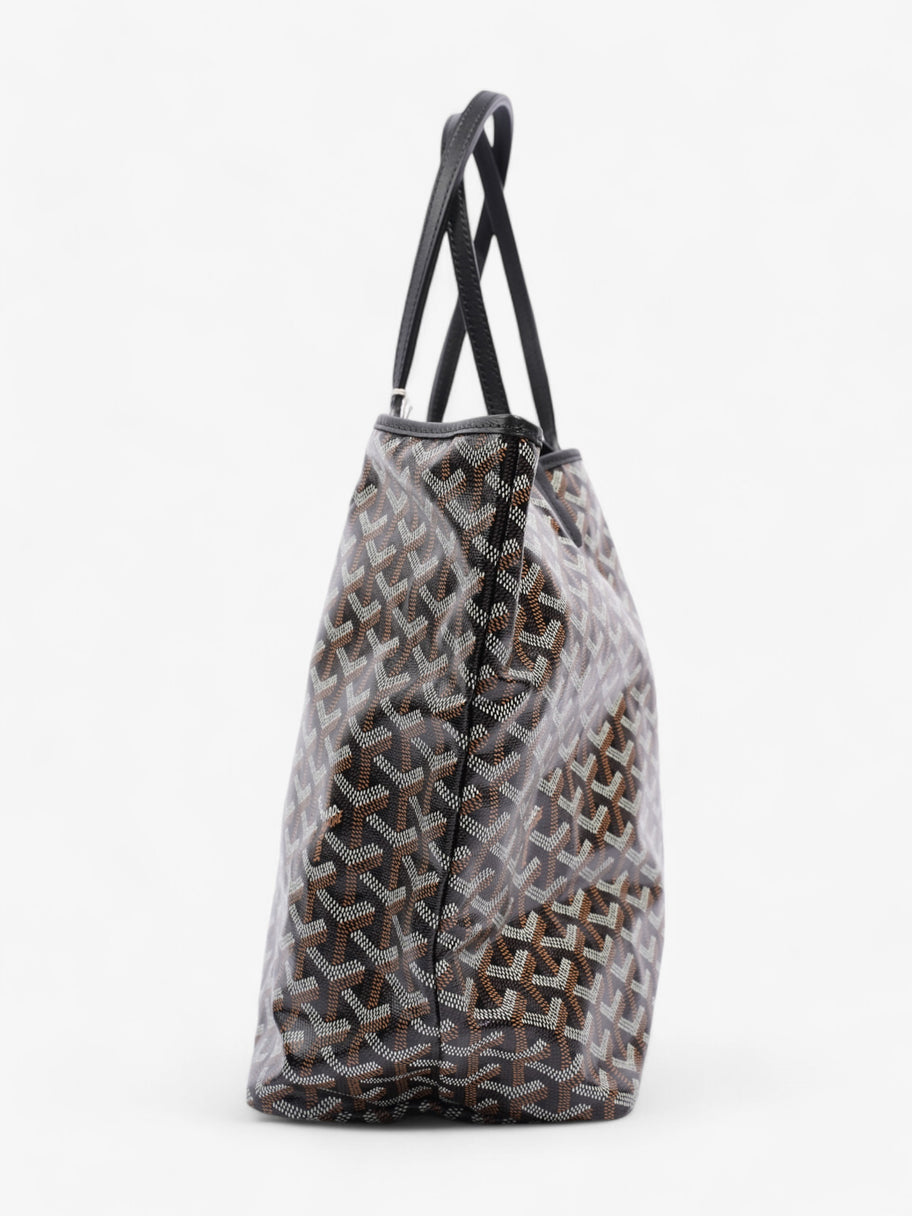 Goyard Saint Louis Black Coated Canvas PM Image 3