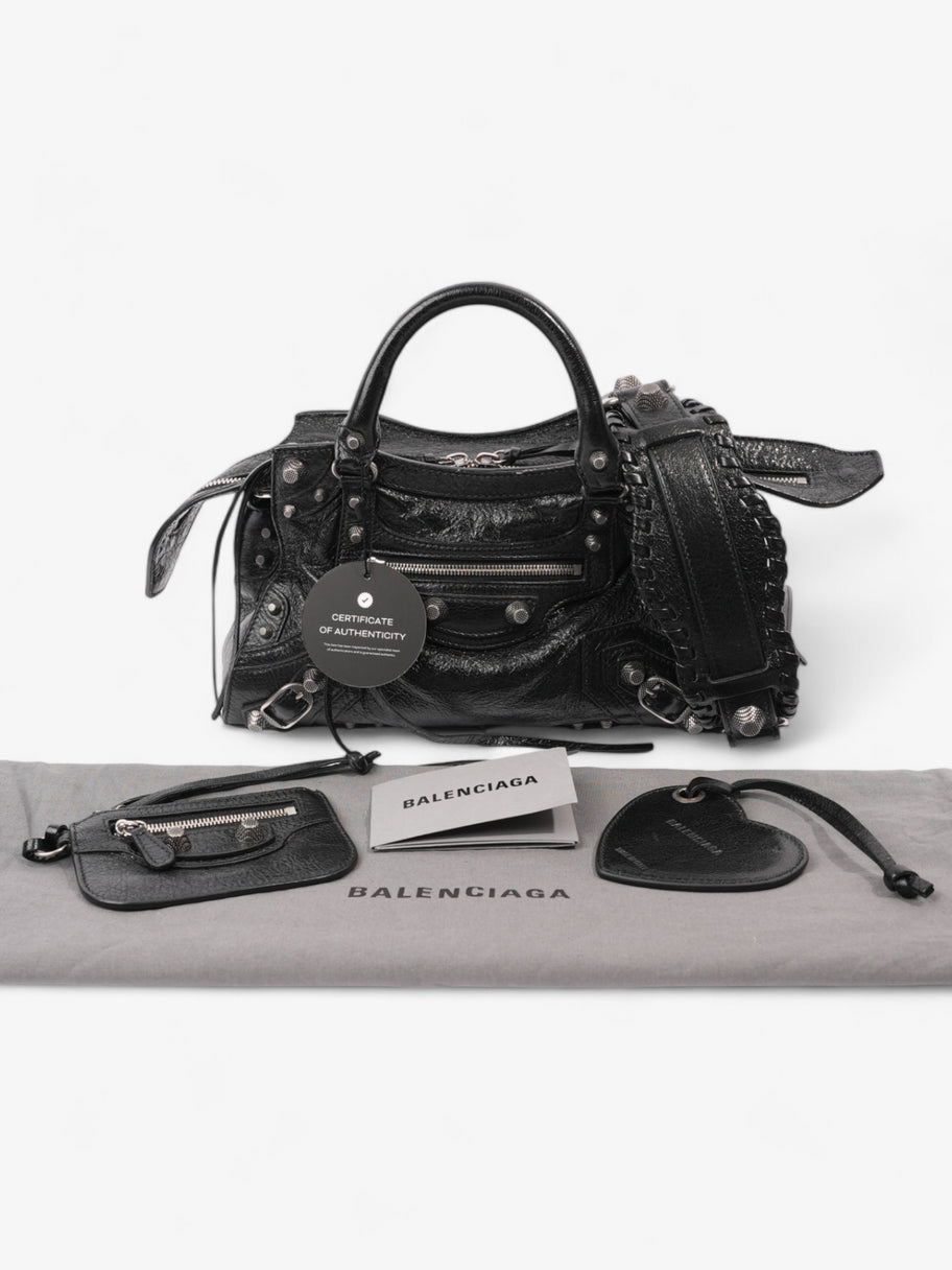 Balenciaga Neo Cagole Black Leather XS Image 10