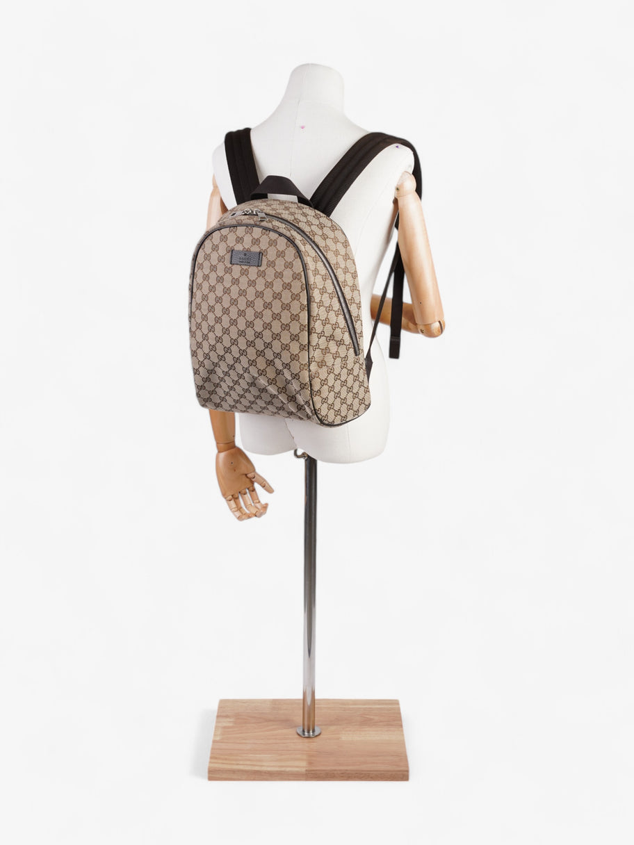 Gucci GG Monogram Backpack GG Supreme Canvas Image 2