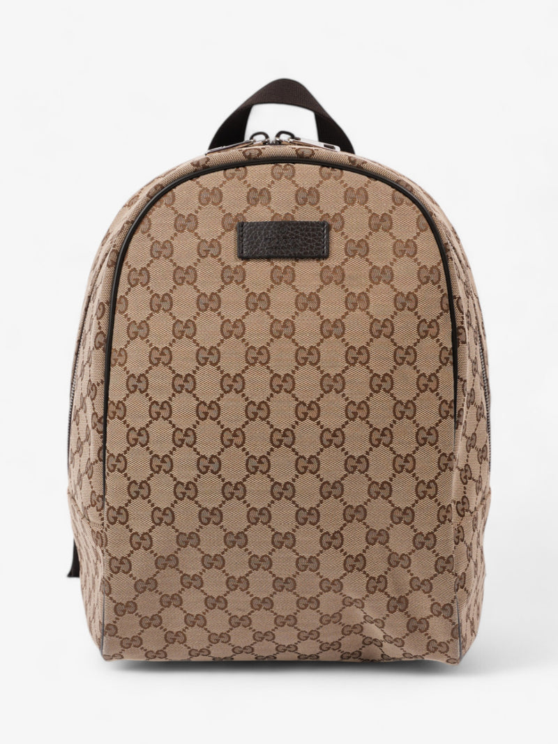  Gucci GG Monogram Backpack GG Supreme Canvas