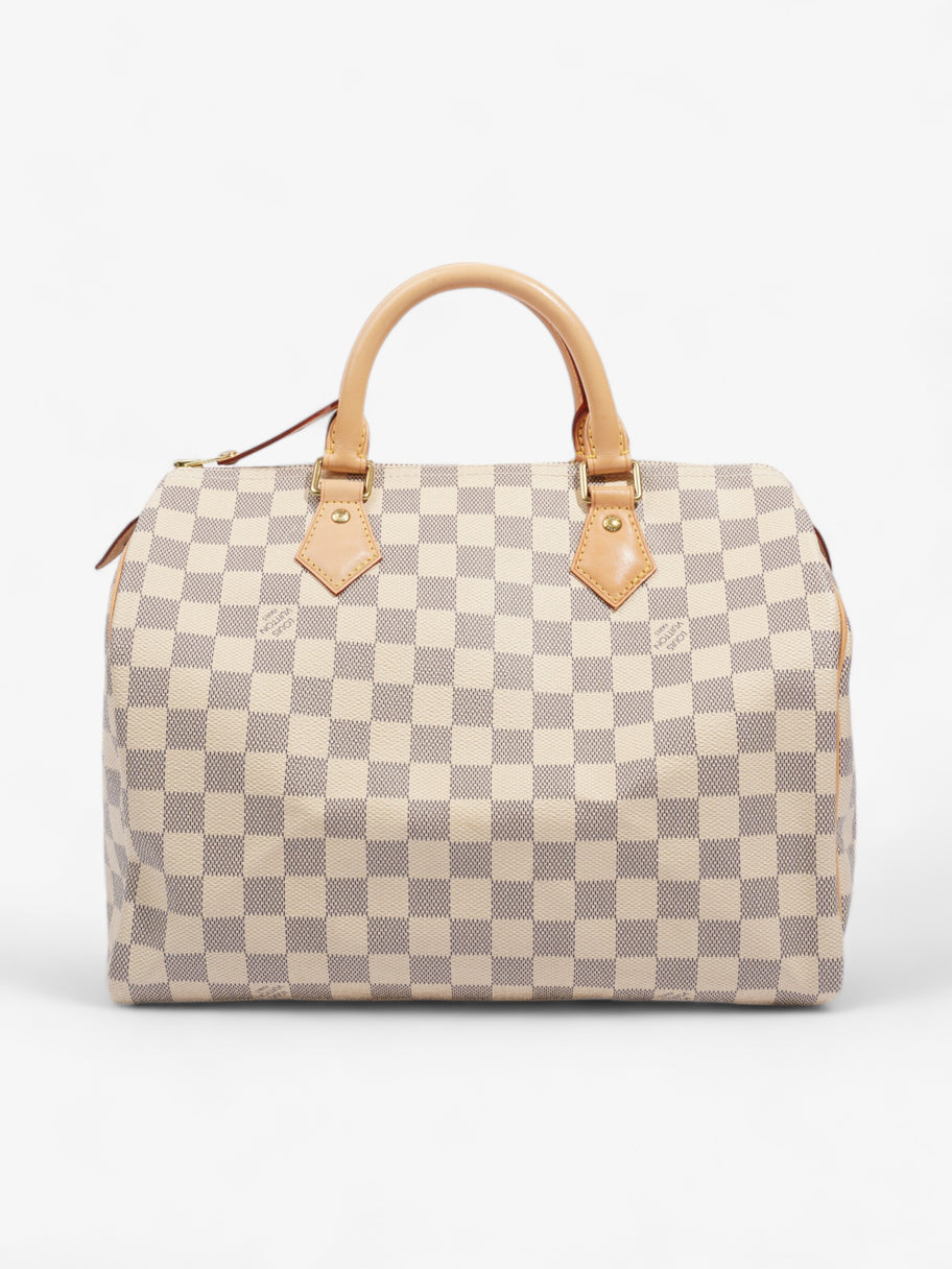 Speedy 30 Damier Azur Coated Canvas Image 4