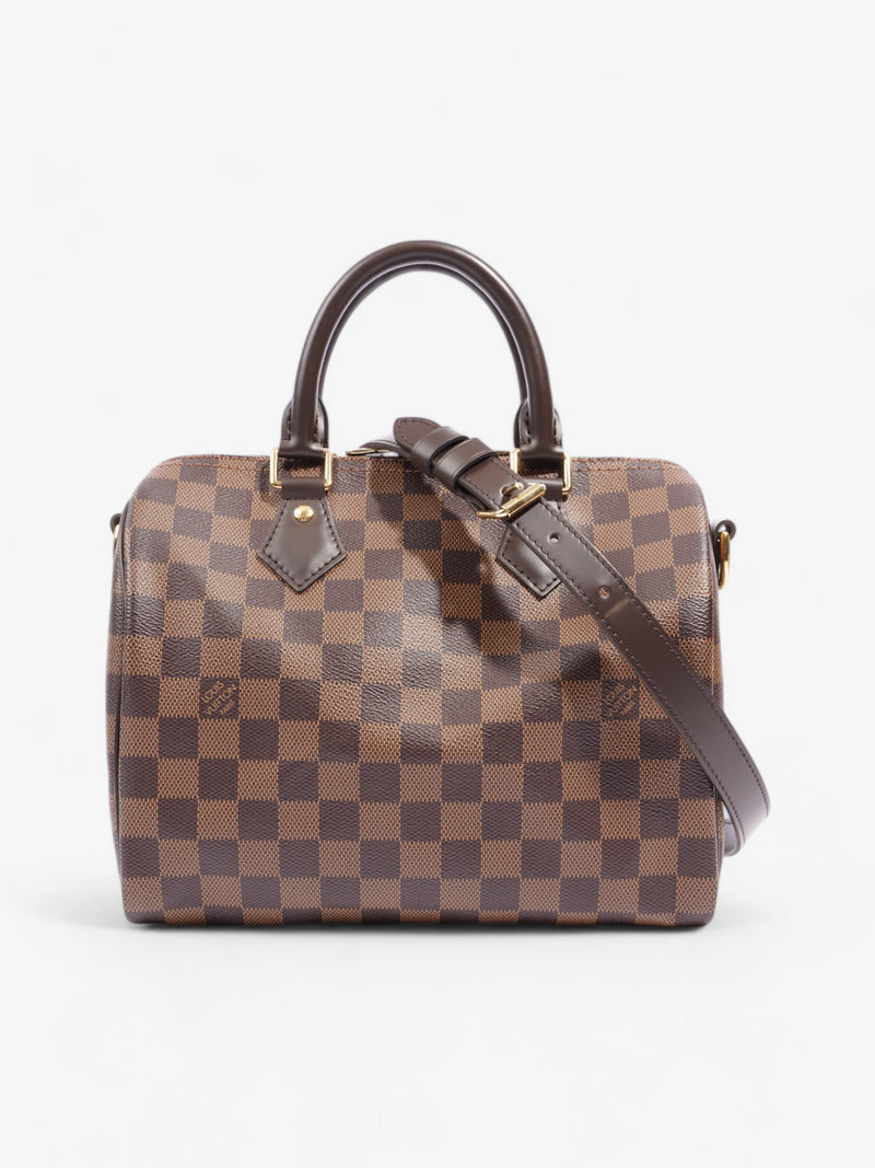  Louis Vuitton Speedy Bandoulière Damier Ebene Coated Canvas 25