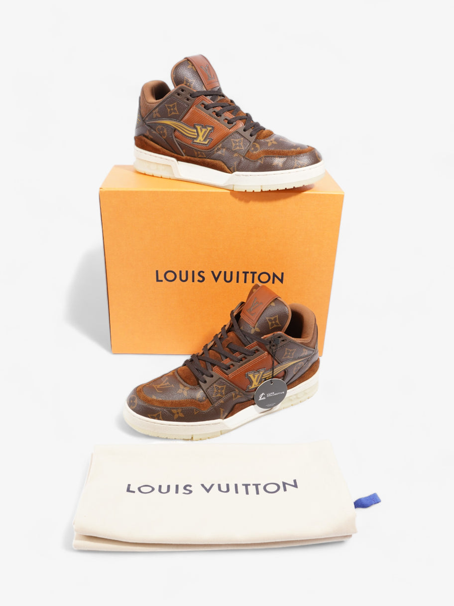 Louis Vuitton LV Sneakers Brown / Monogram Coated Canvas EU 44 UK 9.5 Image 10