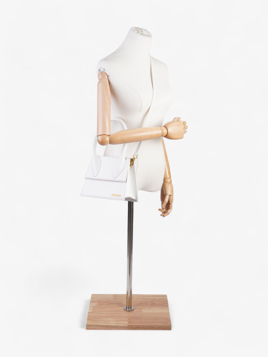 Jacquemus le grand chiquito white  White Leather Image 2