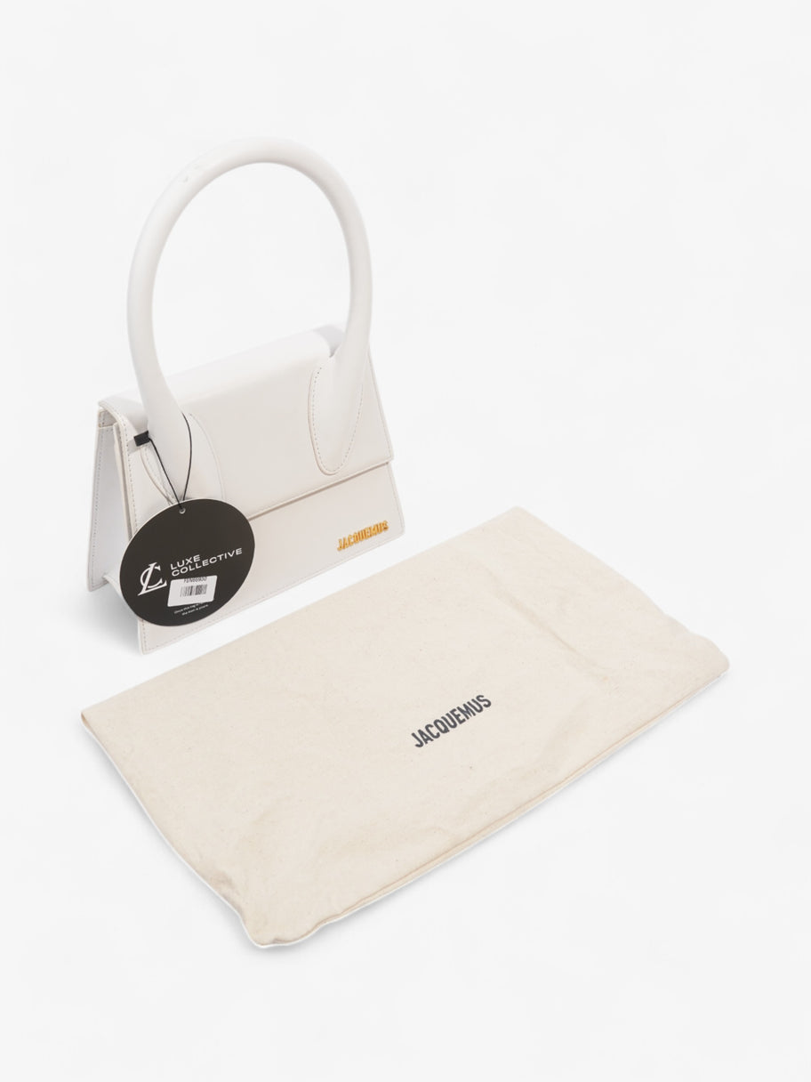 Jacquemus le grand chiquito white  White Leather Image 11