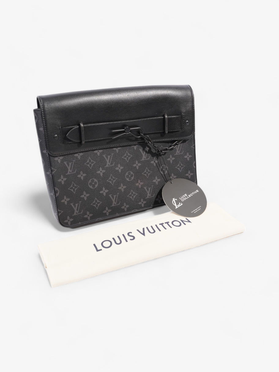 Louis Vuitton Pochette Steamer Monogram Eclipse Coated Canvas Image 9