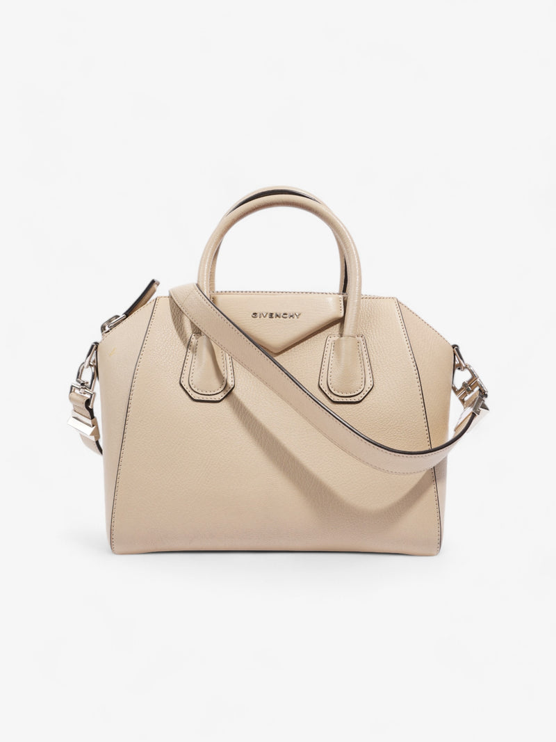  Givenchy Antigona Natural Beige Calfskin Leather Small