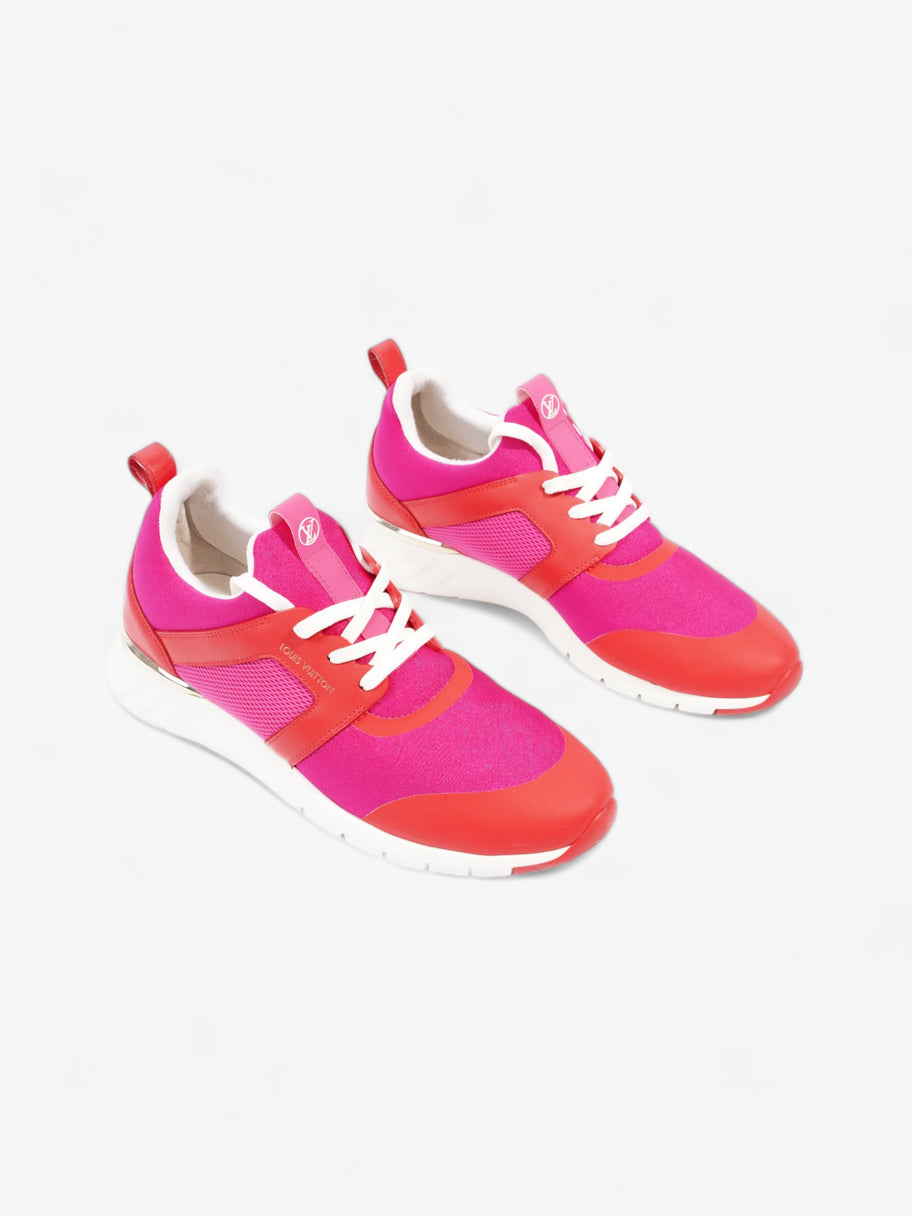 Louis Vuitton After Game Sneakers  Pink / Red Neoprene EU 38 UK 5 Image 2