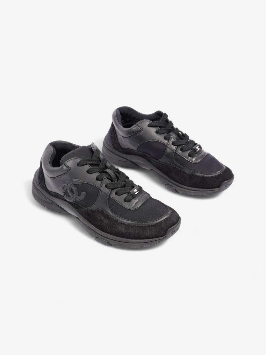 Chanel CC Runner Black Suede EU 36 UK 3 Image 2