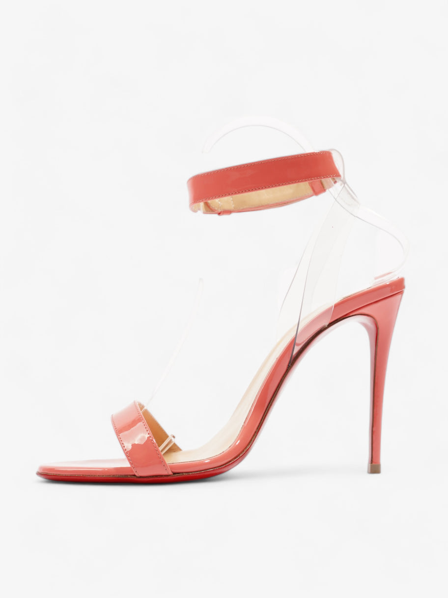 Jonatina Heels 100 Coral Patent Leather EU 36.5 UK 3.5 Image 3