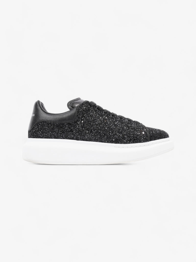  Alexander McQueen Oversized Sneakers Black Glitter EU 41.5 UK 8.5