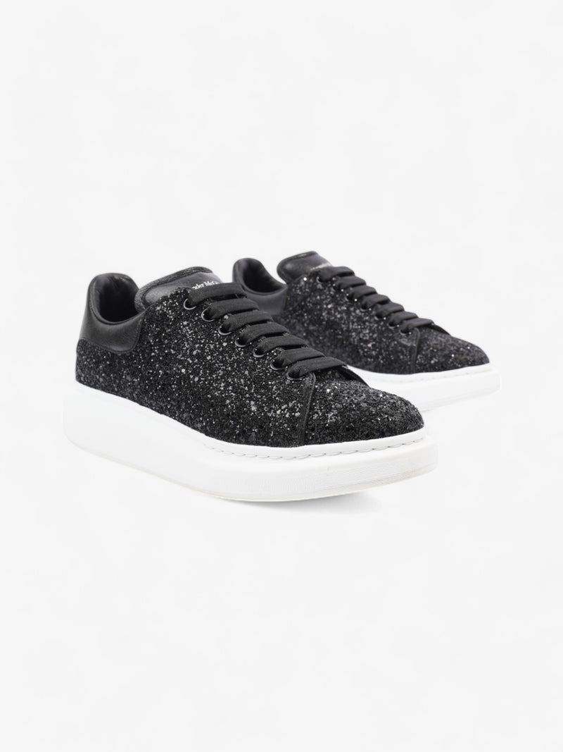  Alexander McQueen Oversized Sneakers Black Glitter EU 41.5 UK 8.5