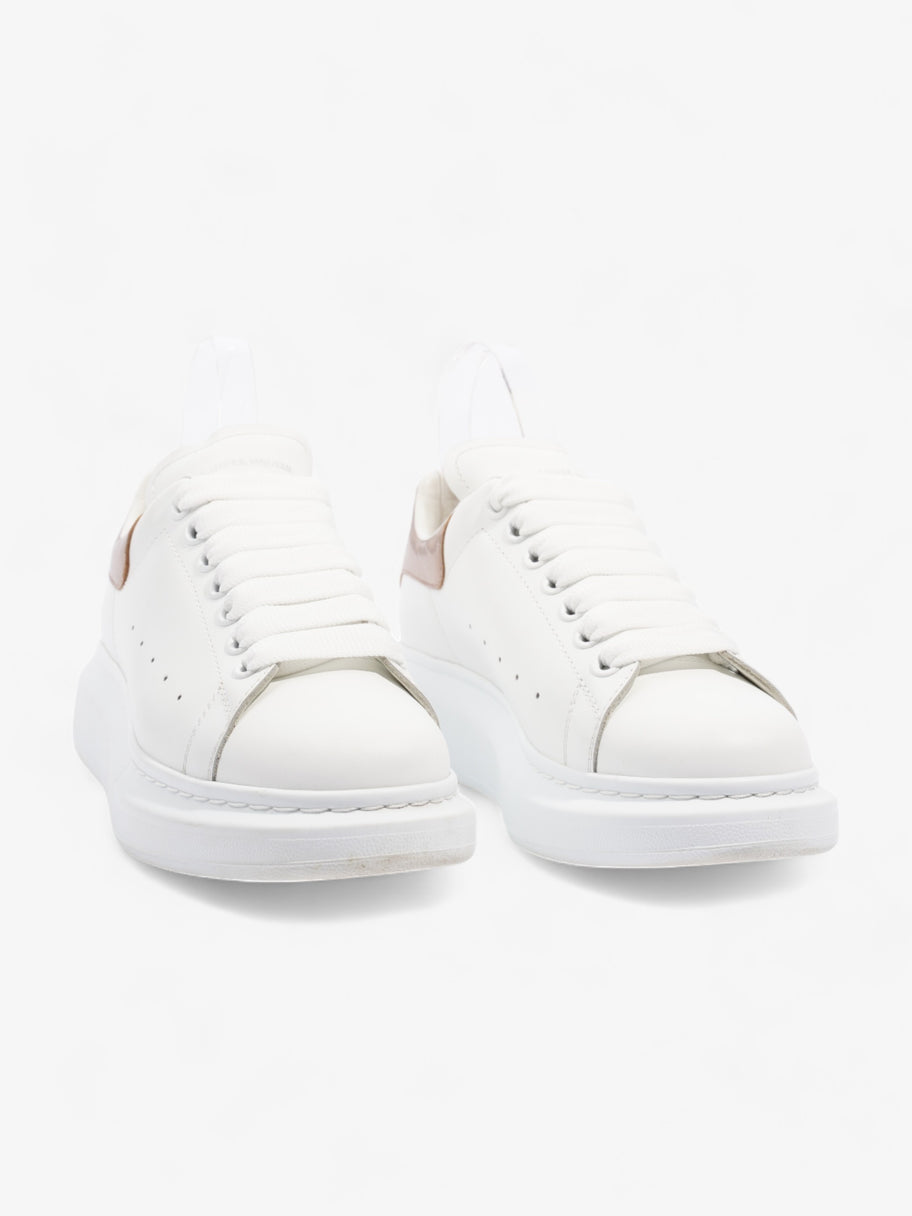 Alexander McQueen Oversized Sneakers  White / Rose Gold Leather EU 38.5 UK 5.5 Image 2