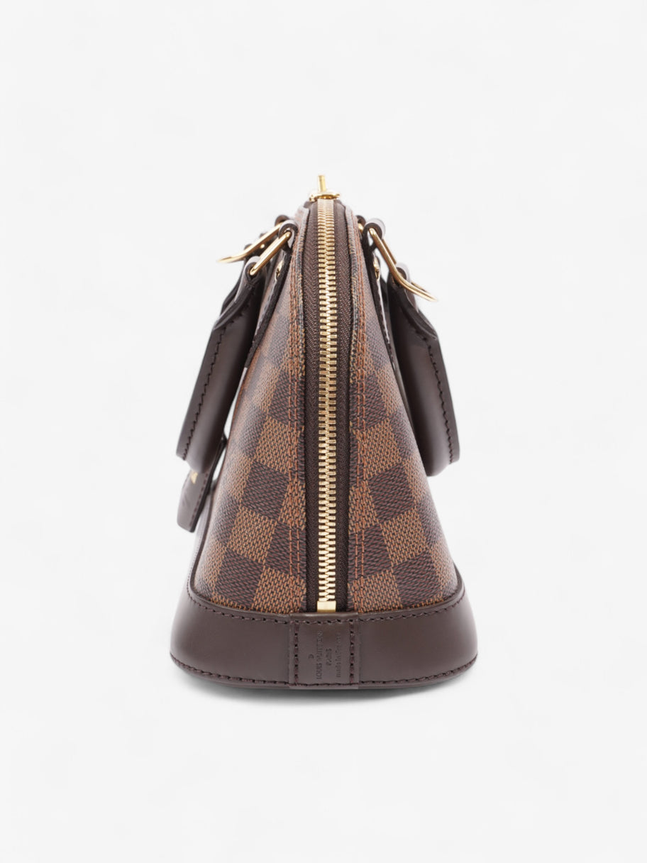 Louis Vuitton Alma Damier Ebene Coated Canvas BB Image 3