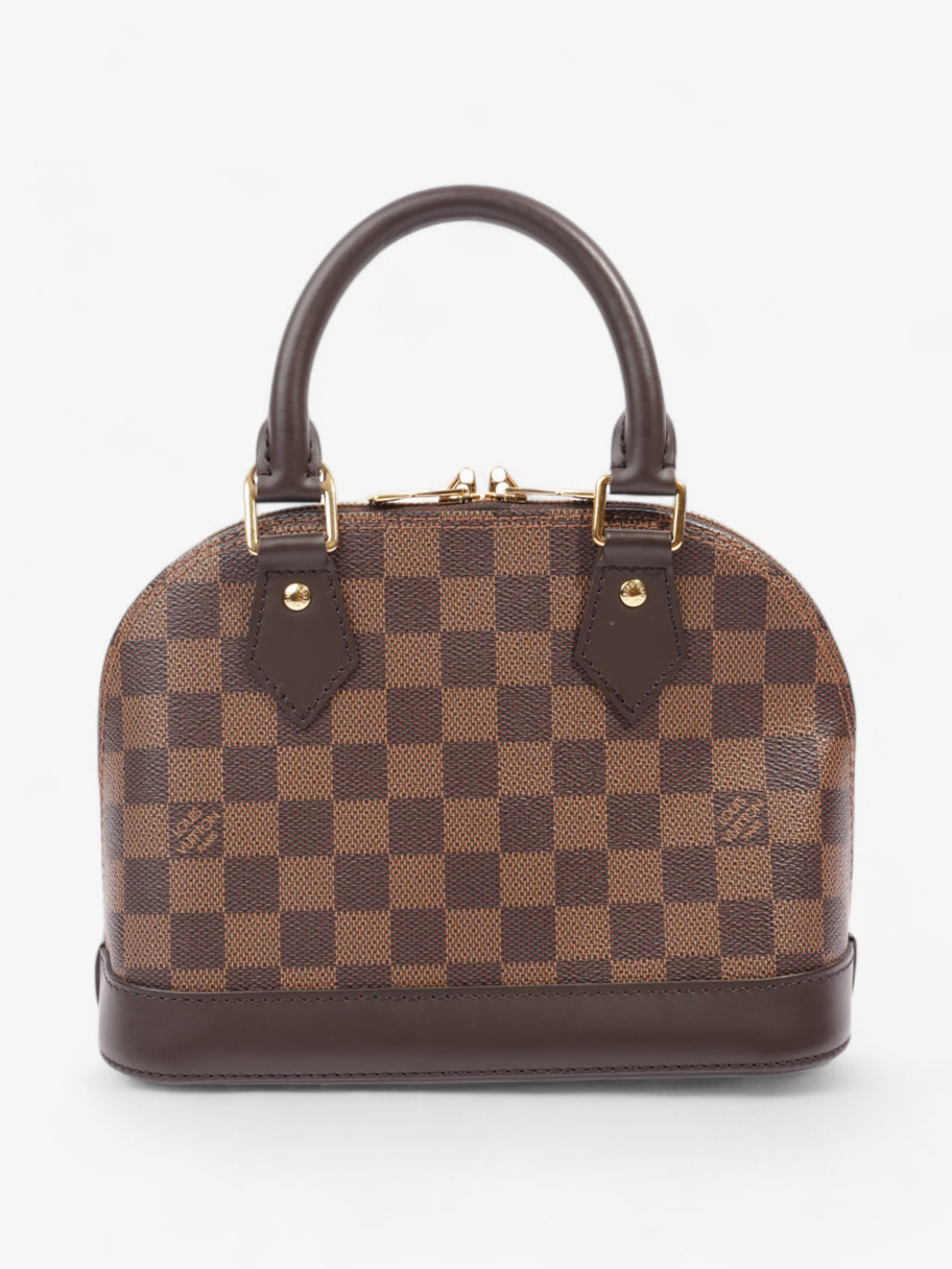 Louis Vuitton Alma Damier Ebene Coated Canvas BB Image 4