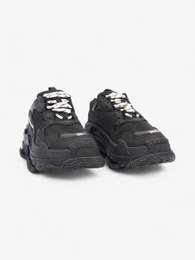  Balenciaga Triple S Black Mesh EU 36 UK 3