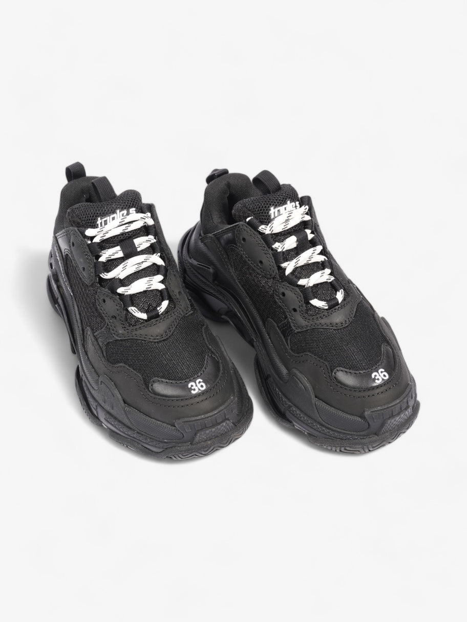 Balenciaga Triple S Black Mesh EU 36 UK 3 Image 8