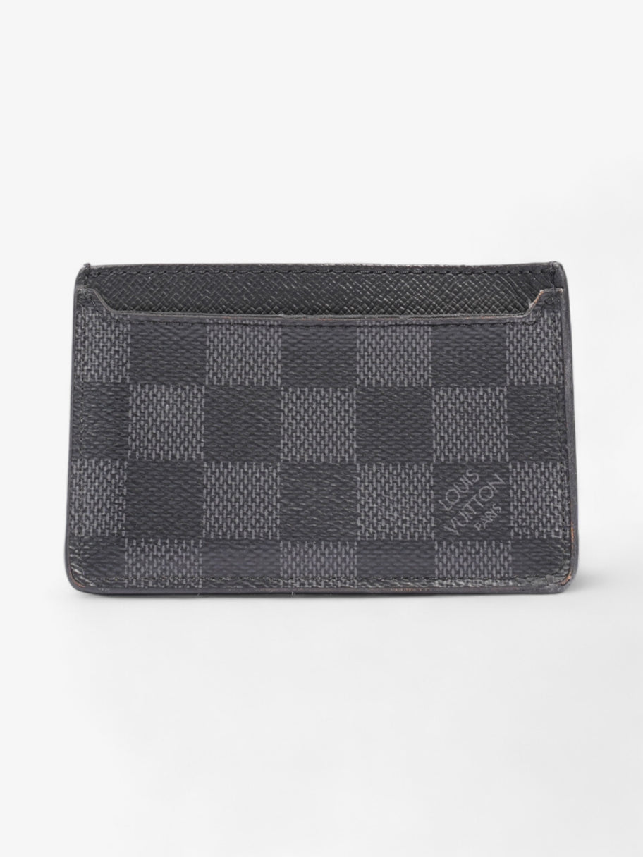 Louis Vuitton LV Card Holder Damier Graphite Coated Canvas Image 1