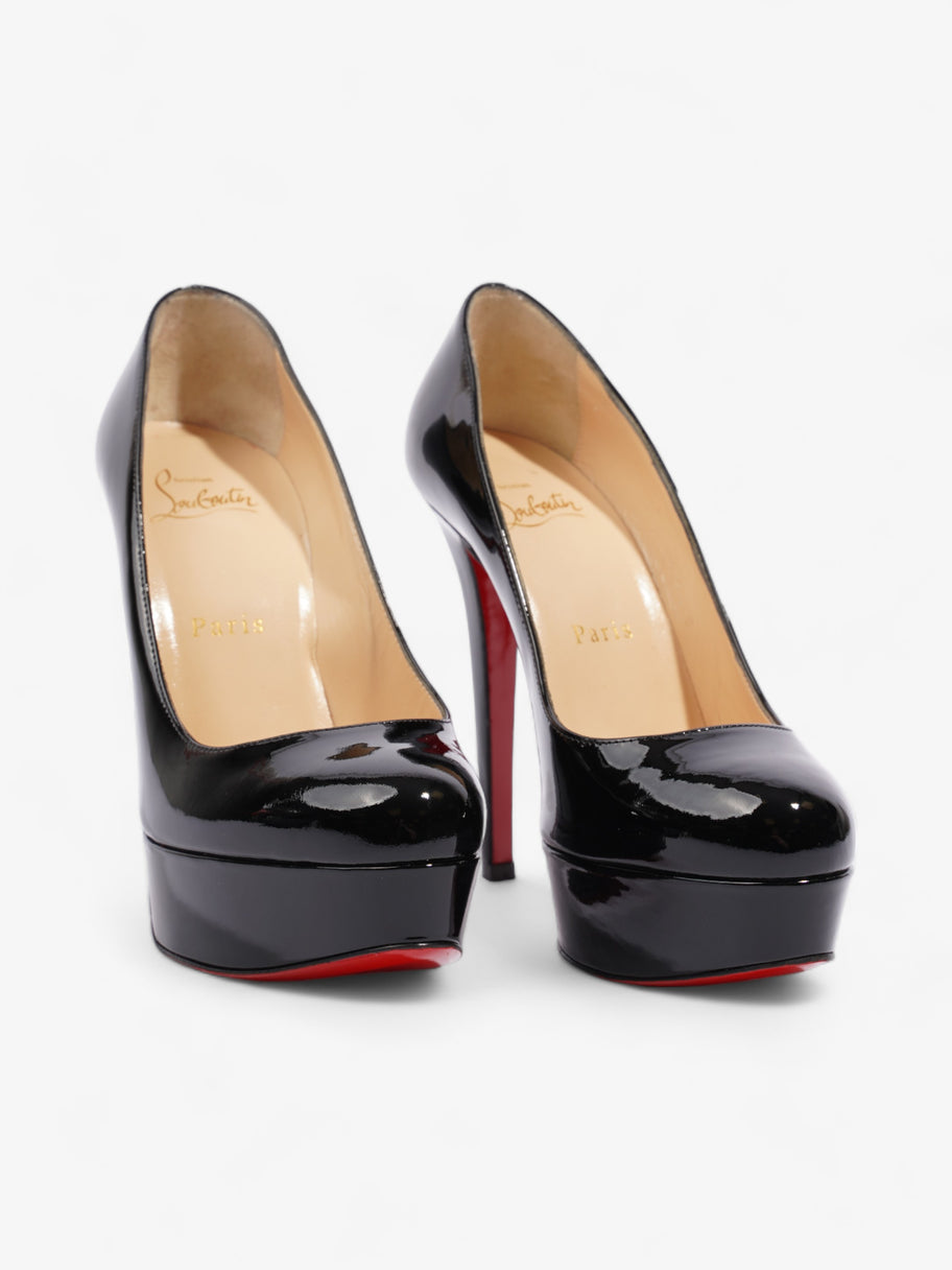 Christian Louboutin Bianca 140mm Black Patent Leather EU 36 UK 3 Image 2