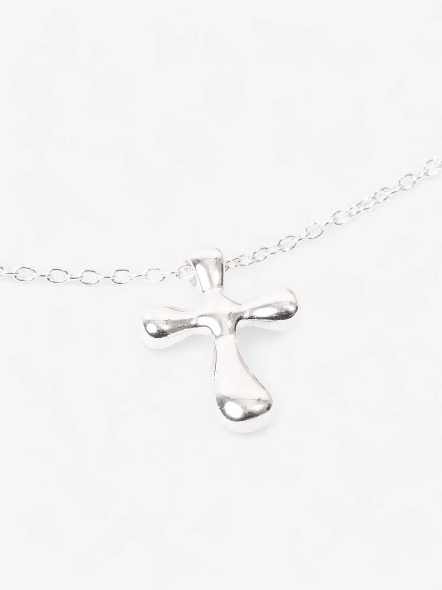 Tiffany and Co Elsa Peretti Cross Pendant Silver Silver Sterling Image 2