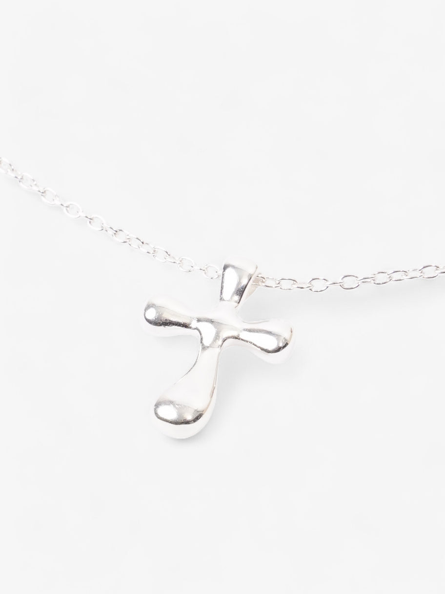 Tiffany and Co Elsa Peretti Cross Pendant Silver Silver Sterling Image 4