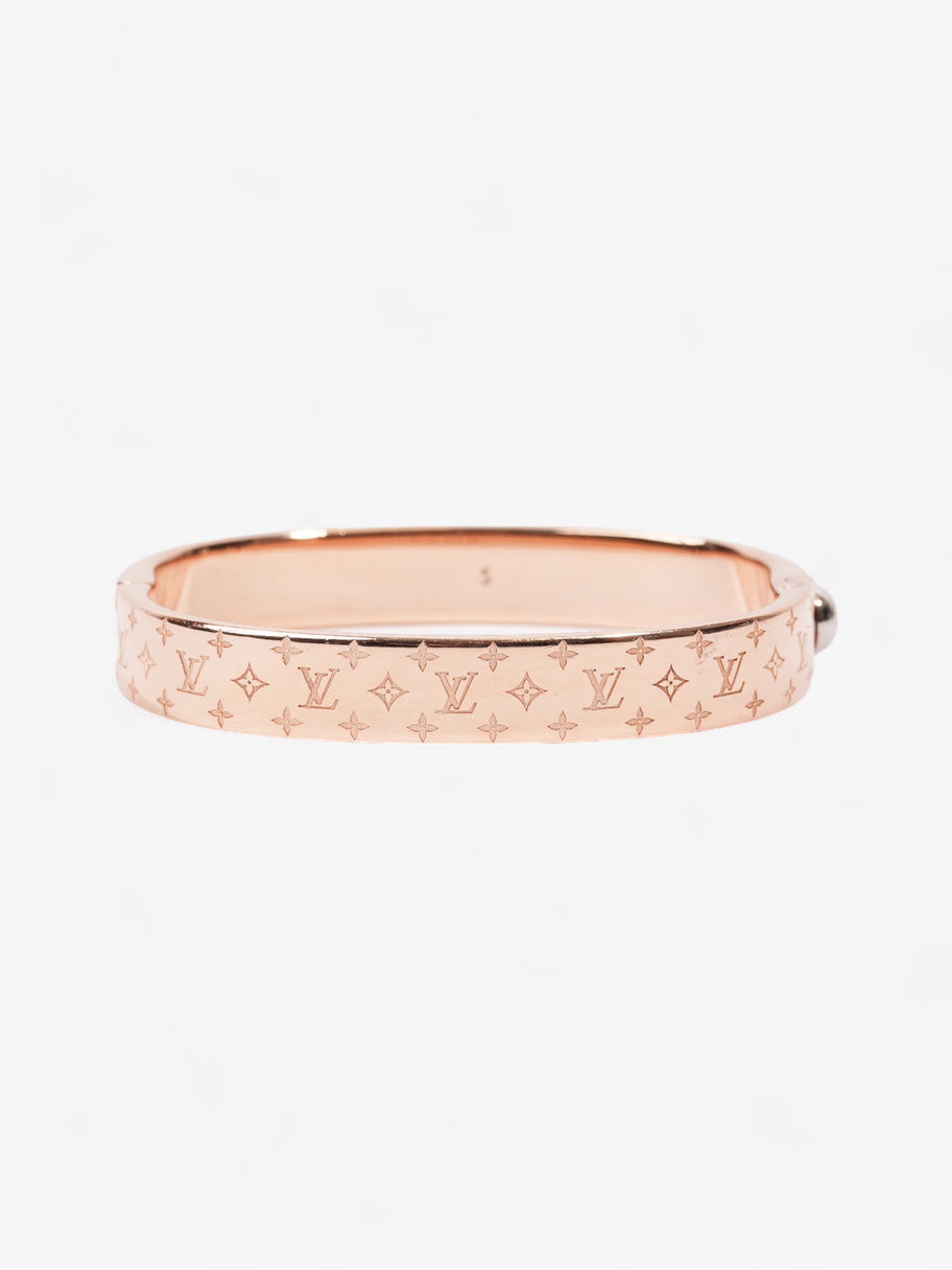 Louis Vuitton Nanogram Bracelet Rose Gold / Silver Brass Small Image 4