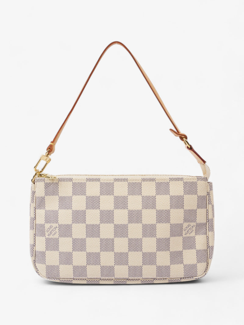  Louis Vuitton Pochette Accessoires Damier Azur Coated Canvas