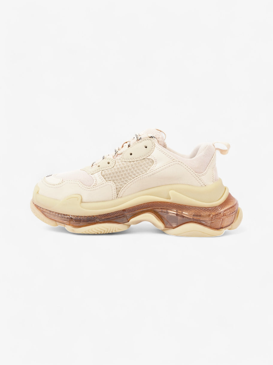 Balenciaga Triple S Beige Clear Sole Mesh EU 39 UK 6 Image 3