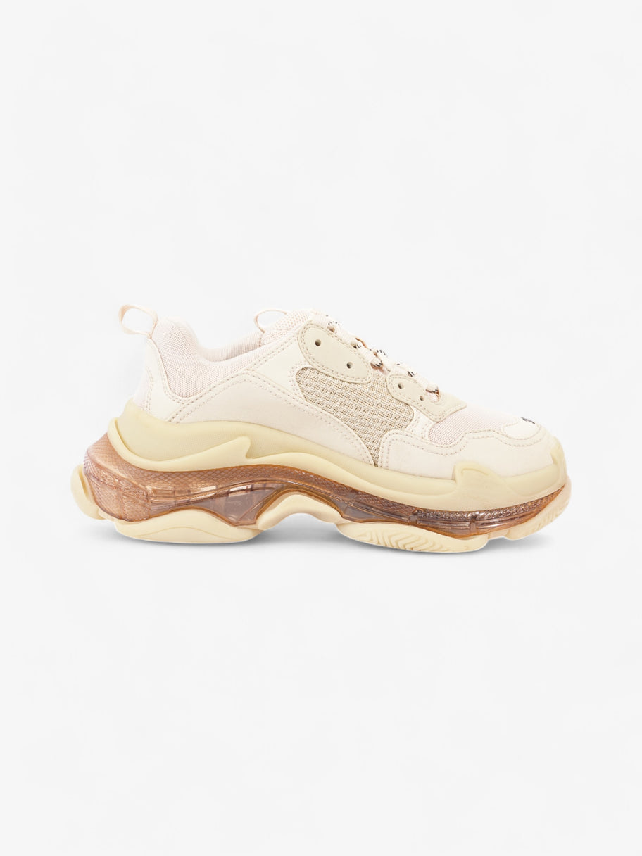 Balenciaga Triple S Beige Clear Sole Mesh EU 39 UK 6 Image 4