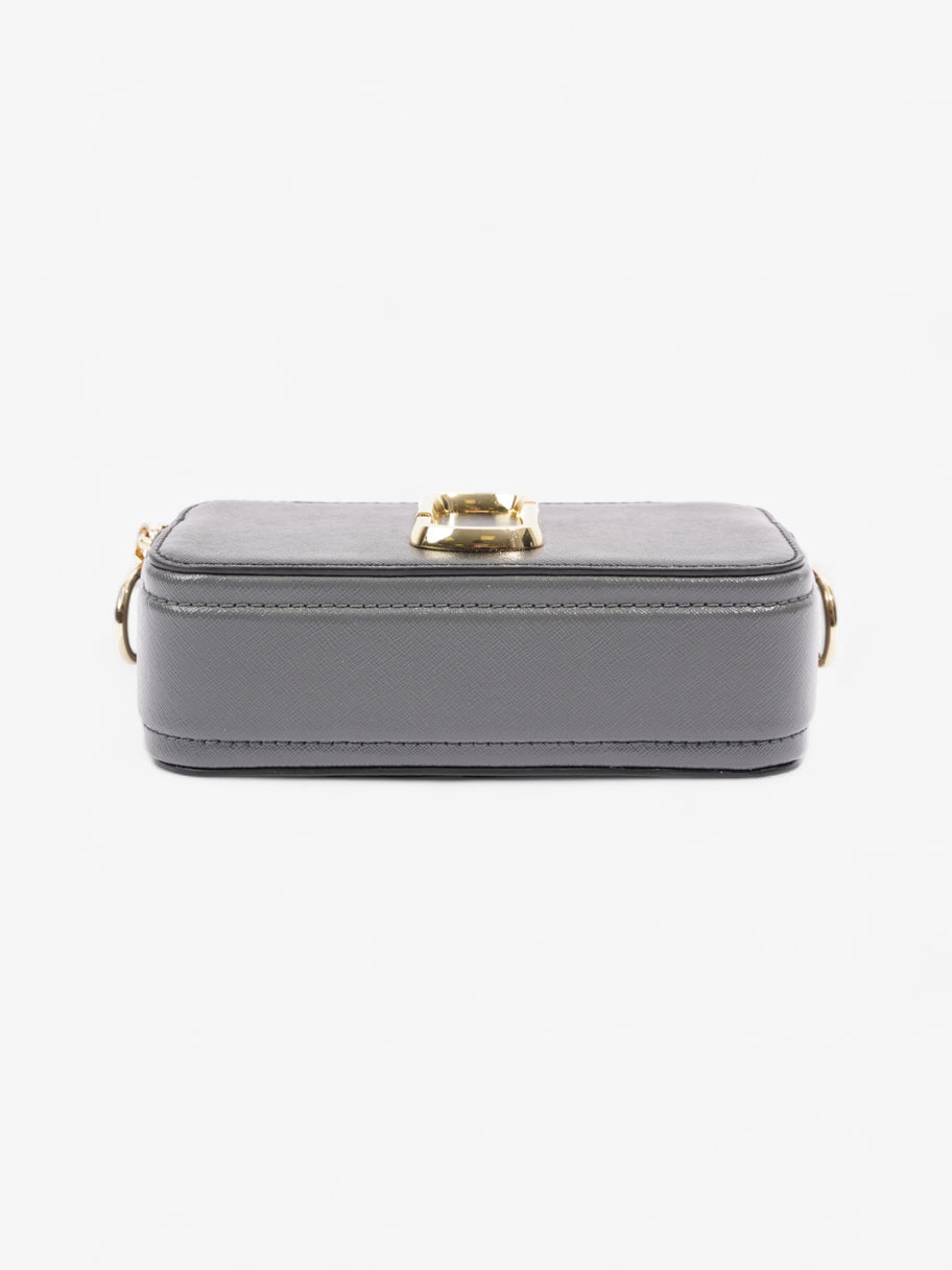 Marc Jacobs The Snapshot Black / Grey / White Saffiano Leather Image 6