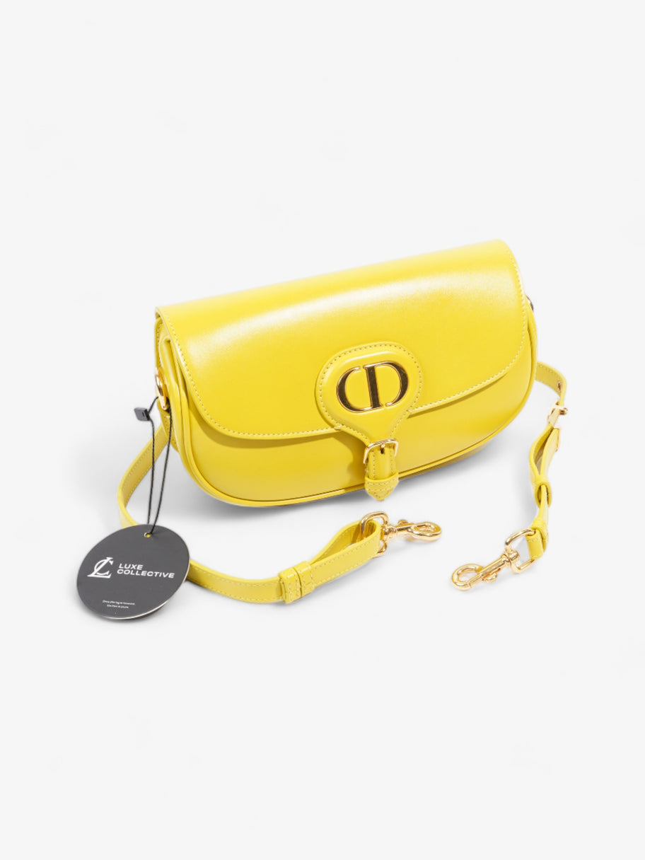 Christian Dior Bobby East West Yellow Calfskin Leather Image 9