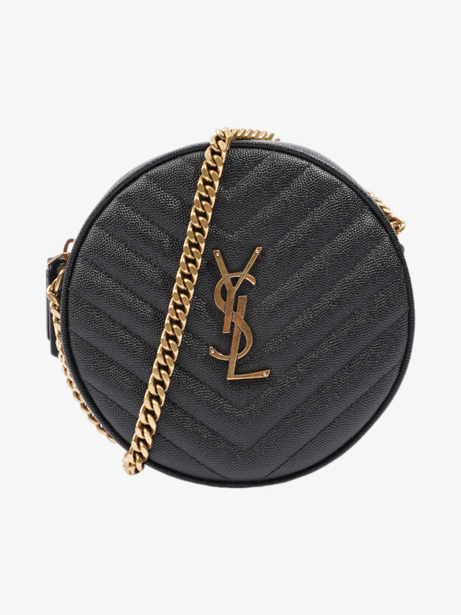 Saint Laurent Vinyle Black Grained Leather Image 1