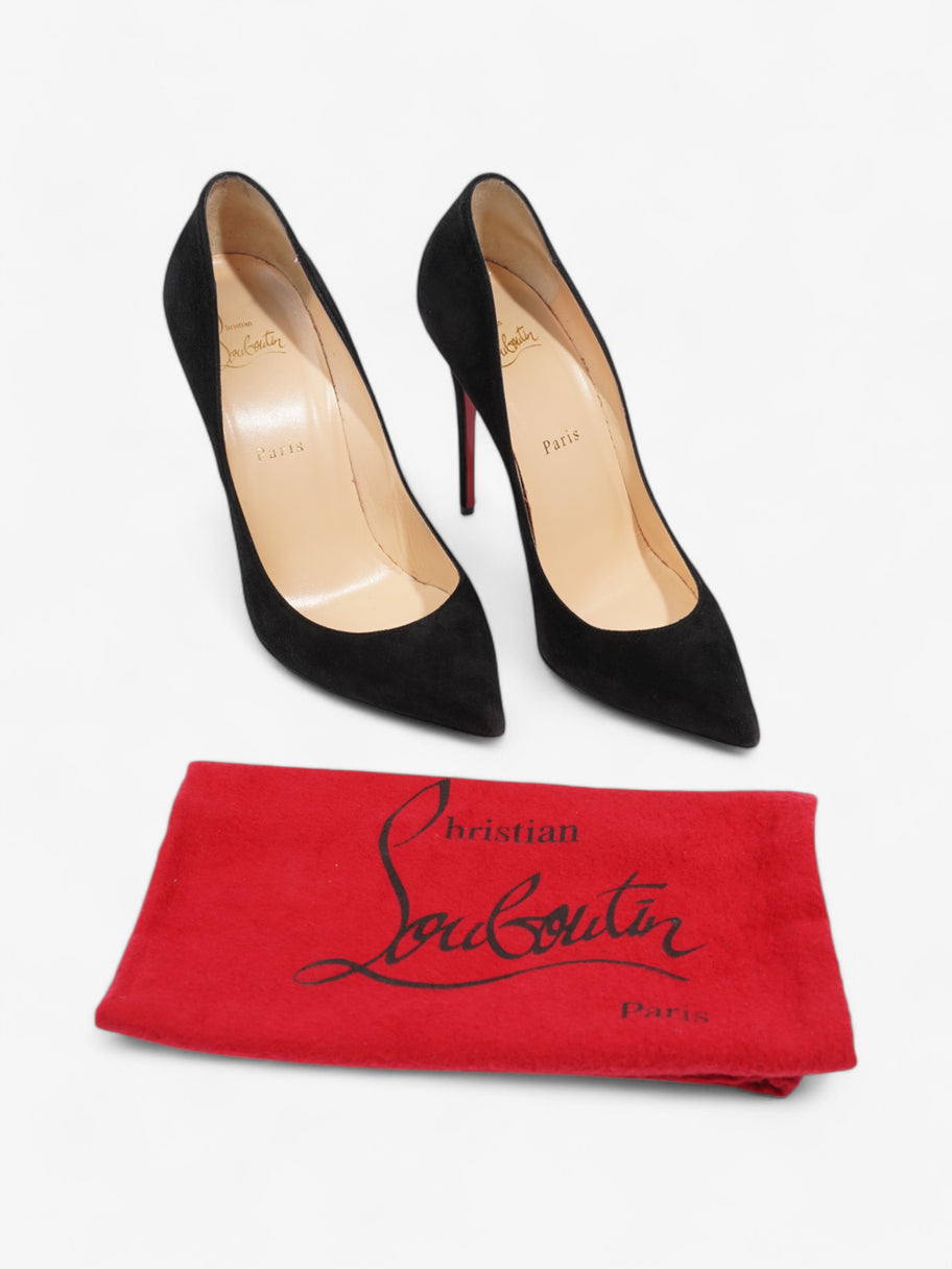 Christian Louboutin So Kate Heels 100 Black Suede EU 39 UK 6 Image 11