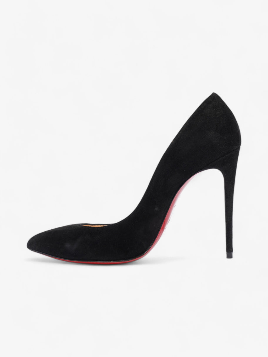 Christian Louboutin So Kate Heels 100 Black Suede EU 39 UK 6 Image 3