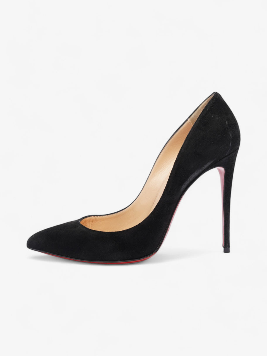 Christian Louboutin So Kate Heels 100 Black Suede EU 39 UK 6 Image 5