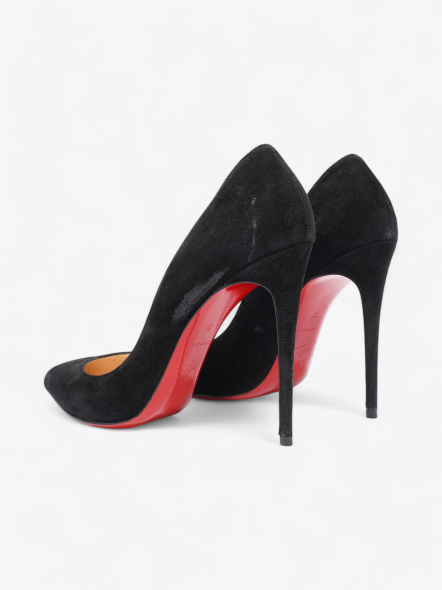 Christian Louboutin So Kate Heels 100 Black Suede EU 39 UK 6 Image 9