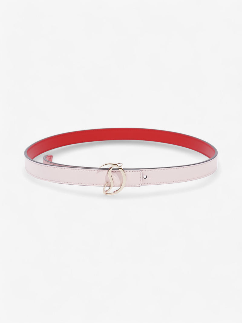  Christian Louboutin Logo Belt Pink 80cm 32