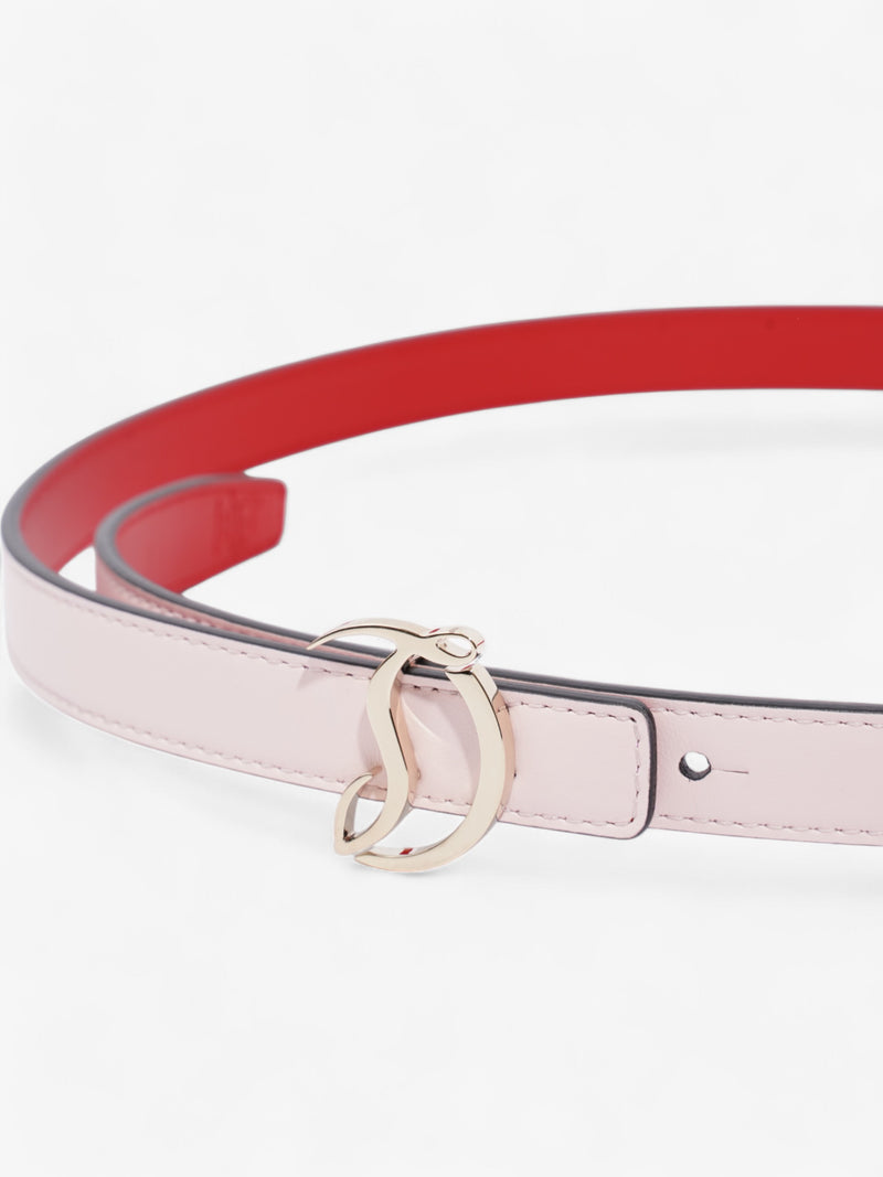  Christian Louboutin Logo Belt Pink 80cm 32