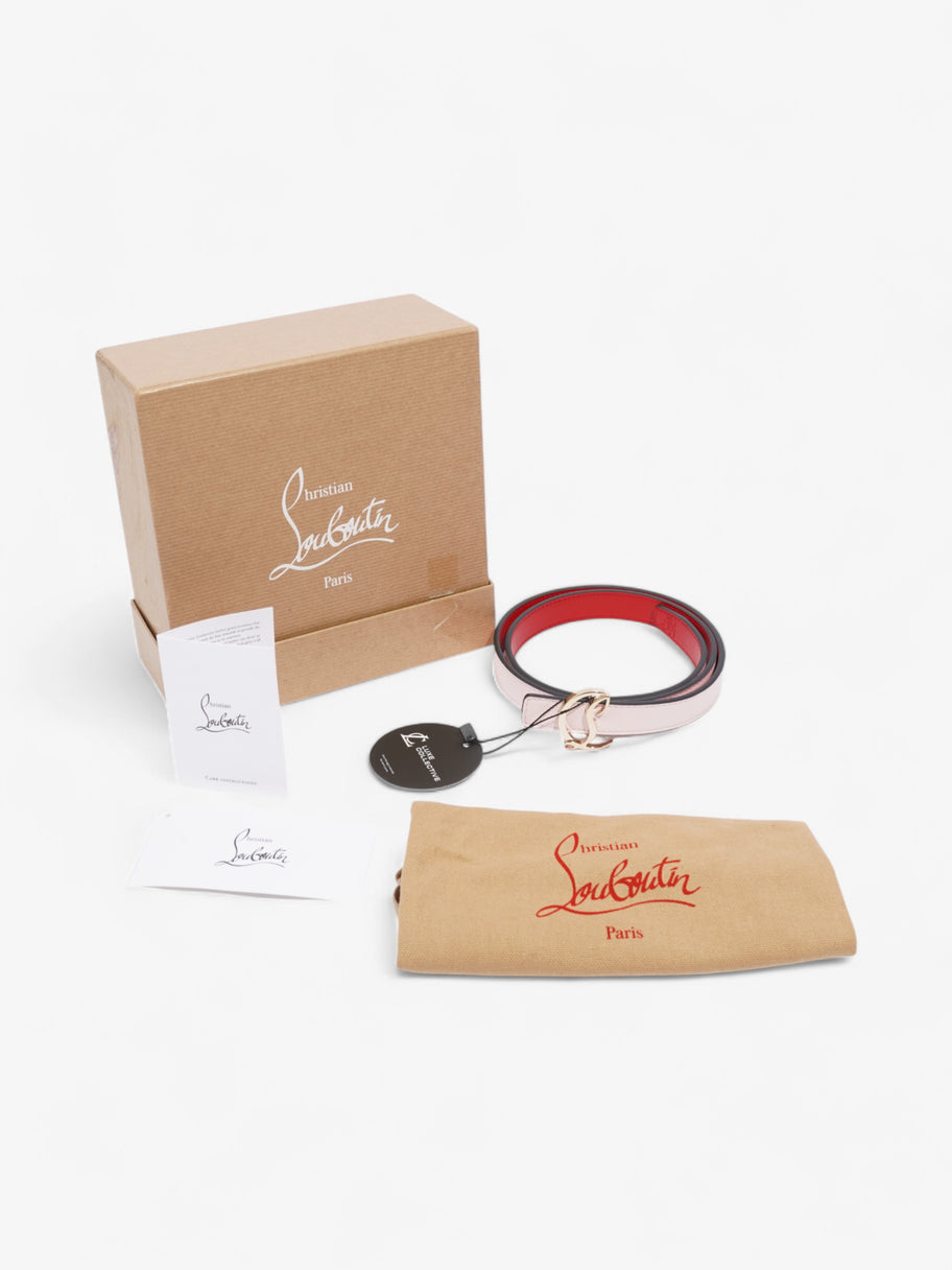 Christian Louboutin Logo Belt Pink 80cm 32