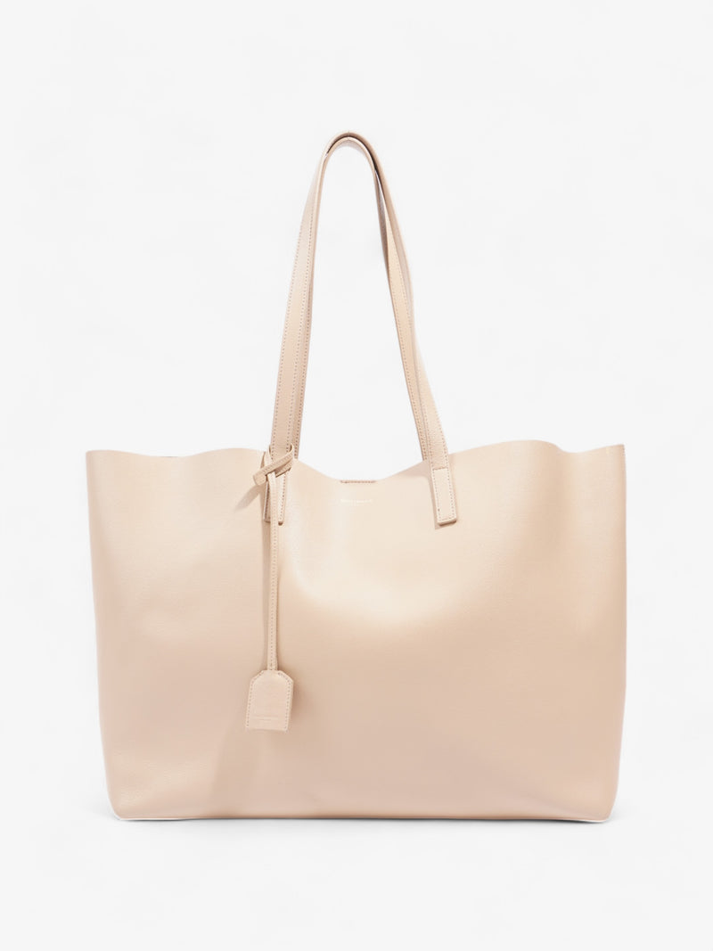  Saint Laurent Shopping Tote Dark Beige Leather East West