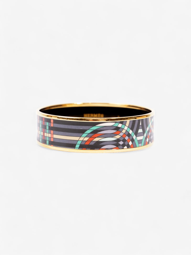  Hermes Sangles Bangle Multicoloured Enamel