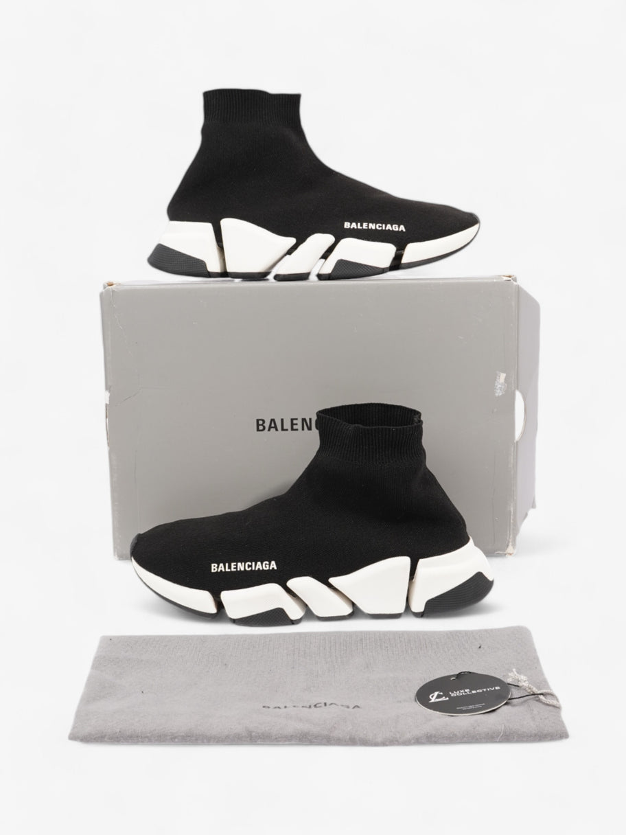 Balenciaga Speed 2.0  Black / White Cotton EU 39 UK 6 Image 10