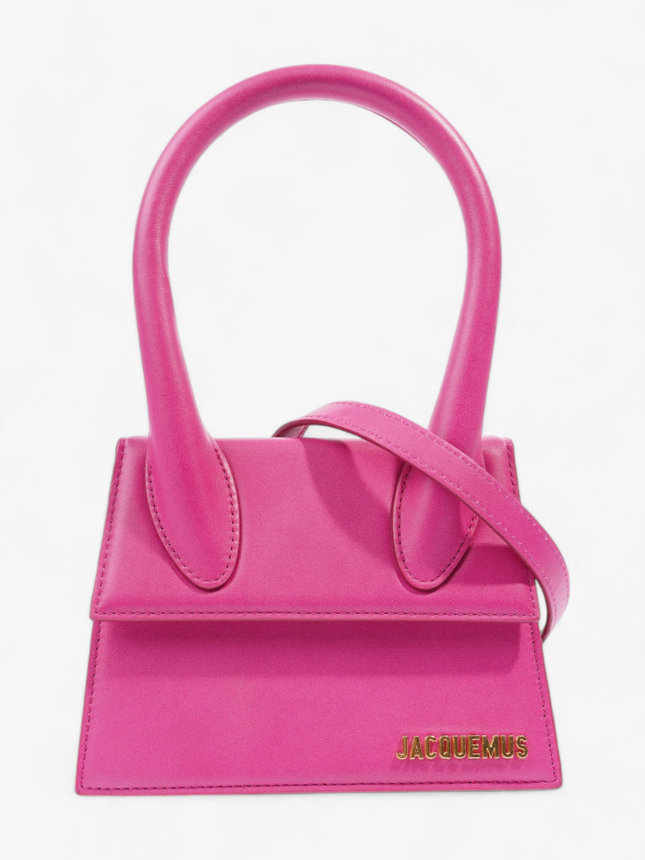 Jacquemus Le Chiquito Pink Leather Moyen Image 1