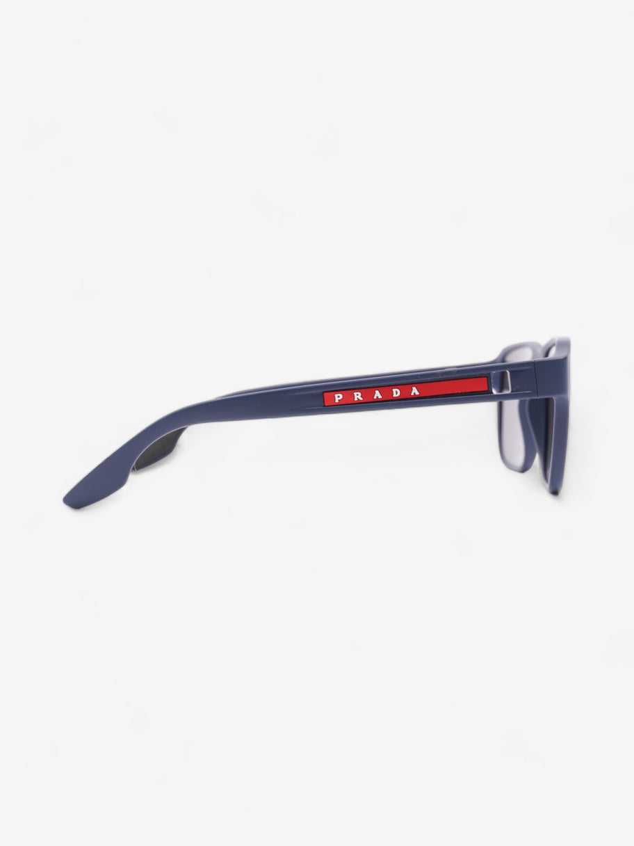 Prada Linea Rossa Sunglasses Blue / Red Acetate 145mm Image 4