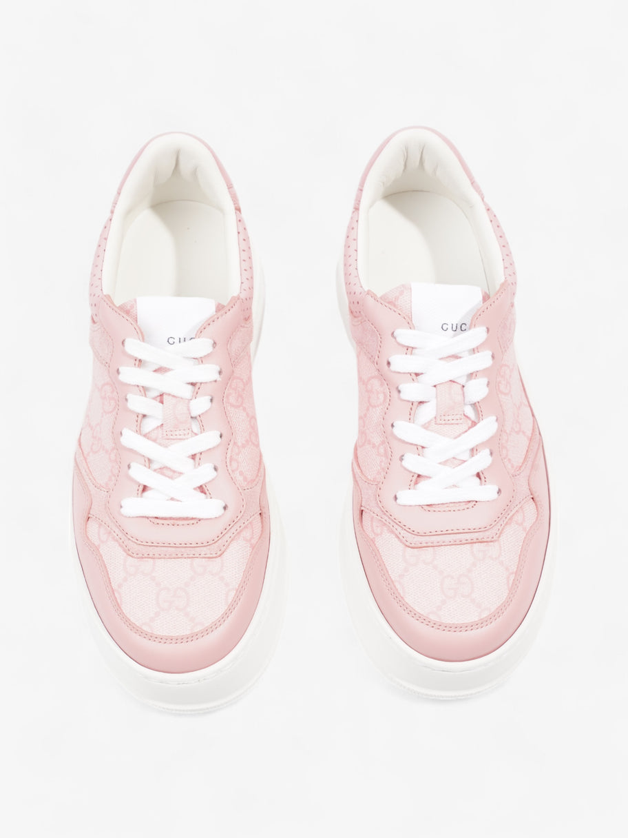 Gucci GG Supreme Sneakers Pink / White Canvas EU 37 UK 4 Image 8